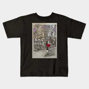 Morning Montmartre Kids T-Shirt